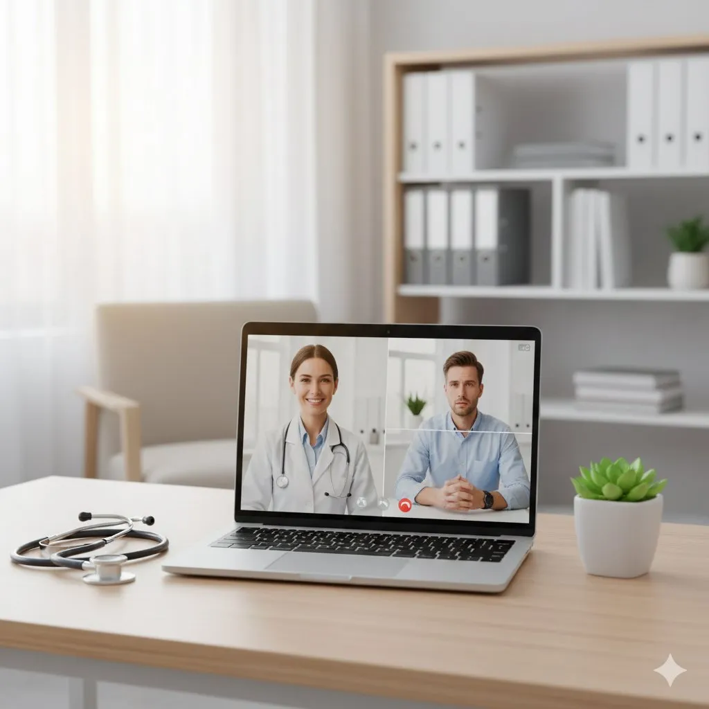 Consulta médica por telemedicina